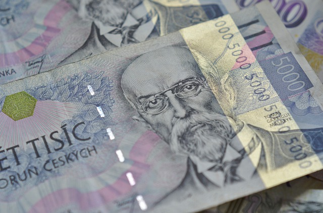 česká měna, bankovka, 5 tisíc